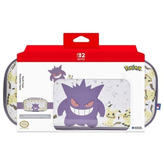 Étui Hori Vault Case Gengar et Mimikyu Compatibilité Nintendo Switch 2/10 jeux