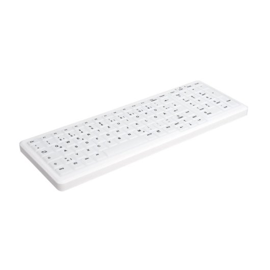 Tastatur Membran CHERRY AK-C7000 QWERTZ DE Weiß mit Hintergrundbeleuchtung