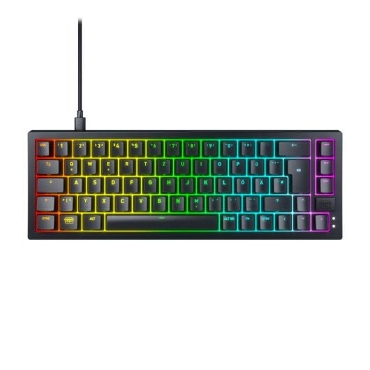 Tastatur mechanisch CHERRY K5V2 Compact QWERTZ RGB Deutsch Hot-Swap