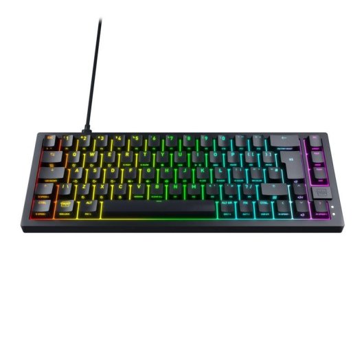 Tastatur mechanisch CHERRY K5V2 Compact QWERTZ RGB Deutsch Hot-Swap