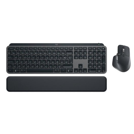 Clavier à ciseaux Logitech MX Keys Combo for Business AZERTY rétroéclairé Bluetooth graphite