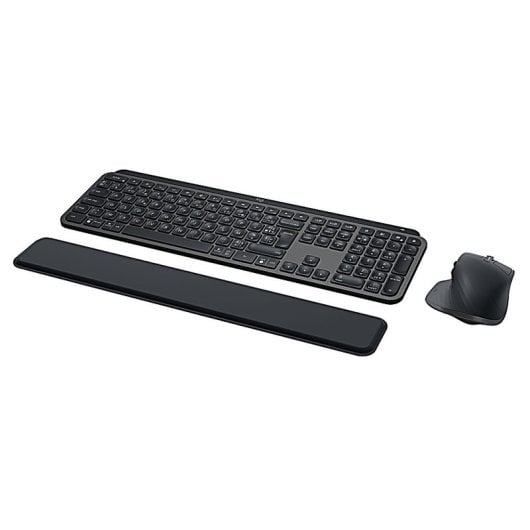 Clavier à ciseaux Logitech MX Keys Combo for Business AZERTY rétroéclairé Bluetooth graphite