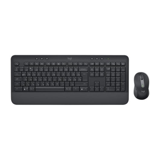 Teclado de membrana Logitech 920-011008 Layout HU Bluetooth com rato incluído