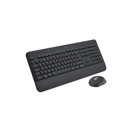Teclado de membrana Logitech 920-011008 Layout HU Bluetooth com rato incluído