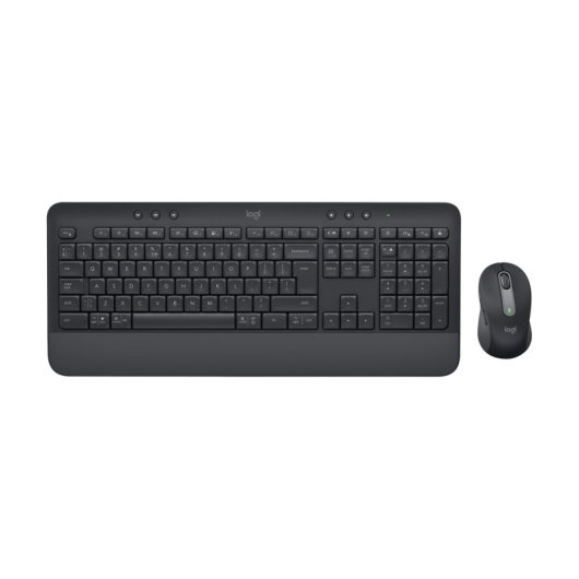 Teclado de membrana Logitech 920-011008 Layout HU Bluetooth com rato incluído