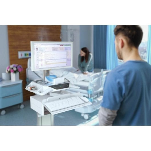 Tastatur Scissor CHERRY AK-C8112 Layout ES Weiß wasserdicht kabelgebunden