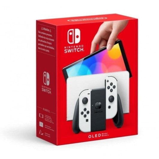 Nintendo Switch OLED Blanca + Everybody 1-2