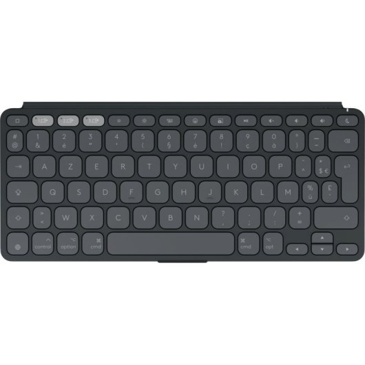 Teclado tijera Logitech Keys-To-Go 2 AZERTY FR Bluetooth grafito multidispositivo