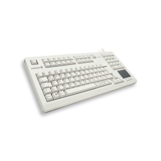 Tastatur mechanisch CHERRY TouchBoard G80-1190 Layout DE QWERTZ Touchpad Grau