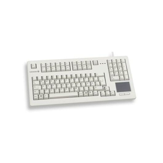 Tastatur mechanisch CHERRY TouchBoard G80-1190 Layout DE QWERTZ Touchpad Grau