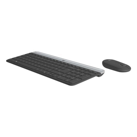 Teclado inalámbrico Logitech Slim MK470 Layout UK con ratón incluido