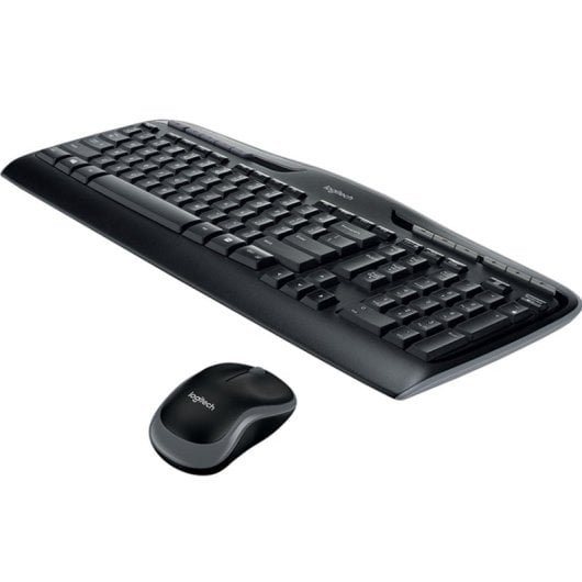 Clavier membrane Logitech MK330 Sans Fil QWERTZ Pack Souris Inclus