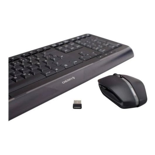 Tastatur Membran CHERRY GENTIX DESKTOP Layout UK mit Maus ergonomisch kabellos