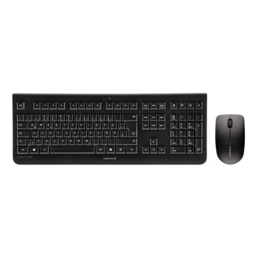 Tastatur Membran CHERRY DW 3000 Layout FR Wireless Maus inklusive