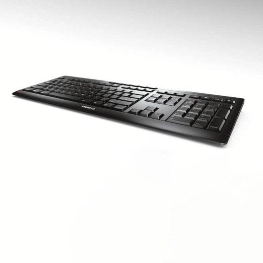 Tastatur Cherry Stream Wireless SX Scheren AZERTY FR Full Size USB RF Schwarz