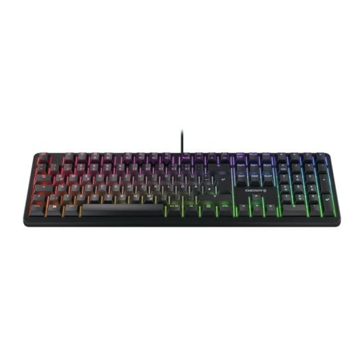 Tastatur mechanisch CHERRY G80-3000N RGB QWERTZ DE RGB-Beleuchtung Schwarz