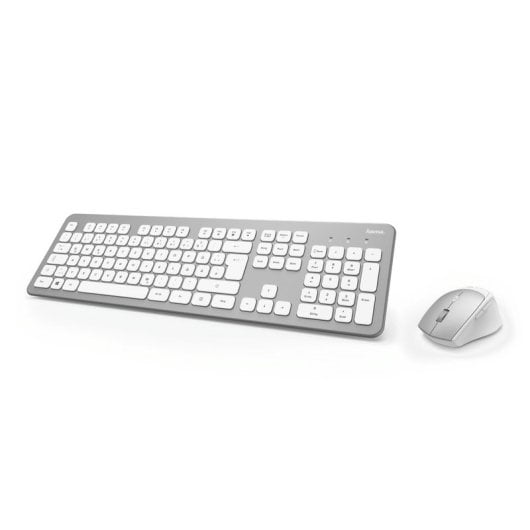 Teclado de membrana HAMA KMW-700 Layout DE sem fio com rato incluído