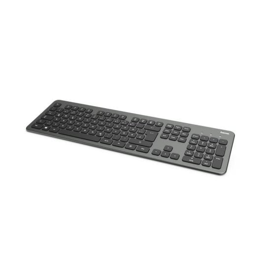 Teclado de membrana HAMA KW-700 Layout DE sem fios tamanho completo