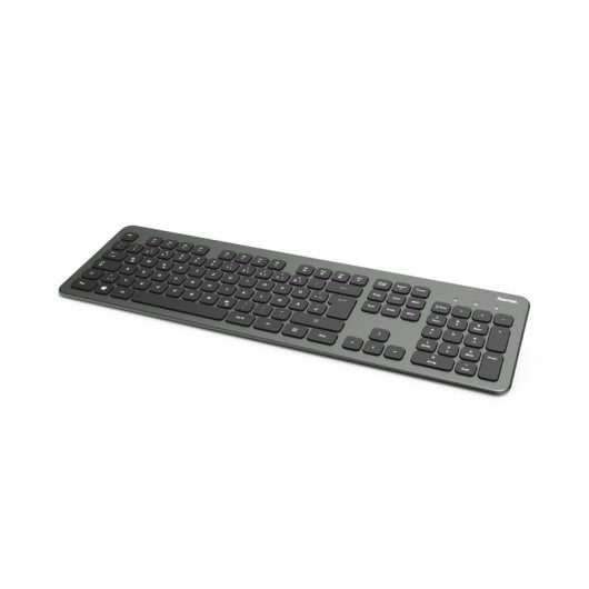 Teclado de membrana HAMA KW-700 Layout DE sem fios tamanho completo
