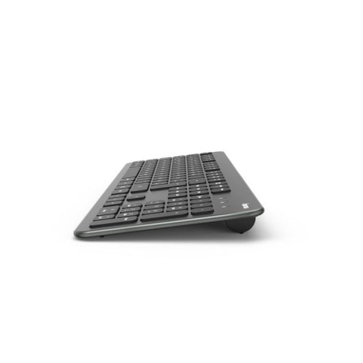 Teclado de membrana HAMA KW-700 Layout DE sem fios tamanho completo