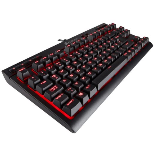 Clavier mécanique Corsair K63 Layout DE rétroéclairé LED Rouge gaming