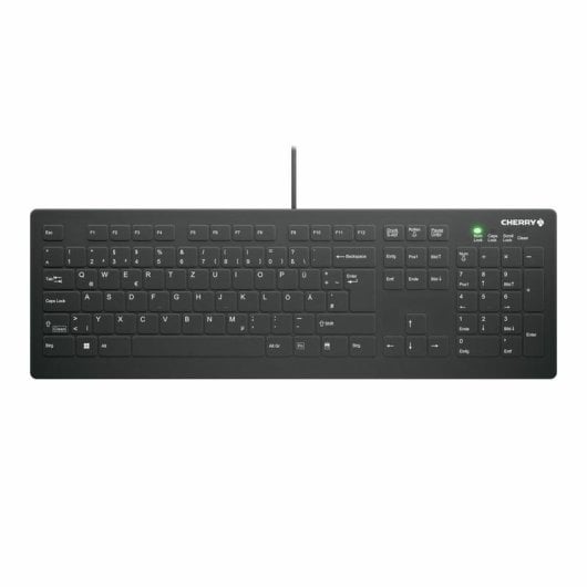 Tastatur Scherenmechanik CHERRY AK-C8112 QWERTZ Deutsch Wasserdicht USB