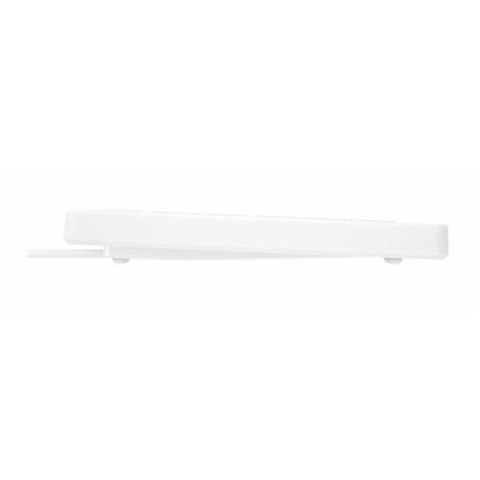 Tastatur Scissor CHERRY AK-C8112 QWERTZ Wasserdicht Medizinisch Weiß USB