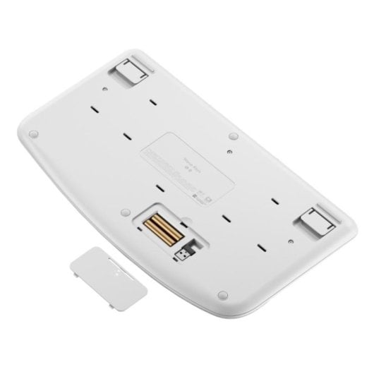 Tastatur Membran Logitech 920-012299 QWERTY Nordic Wireless Weiß ergonomisch