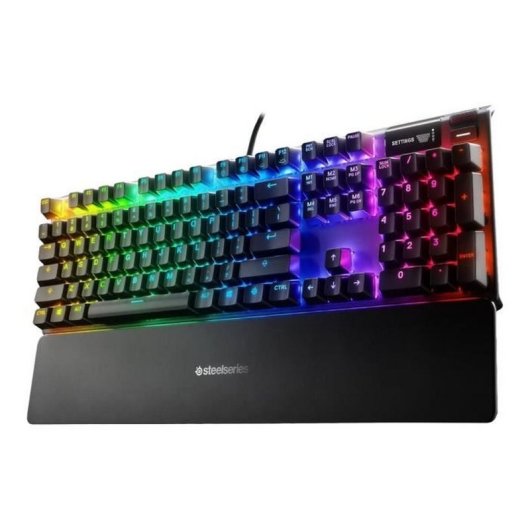 Teclado mecánico Steelseries Apex 7 Layout FR AZERTY retroiluminado OLED