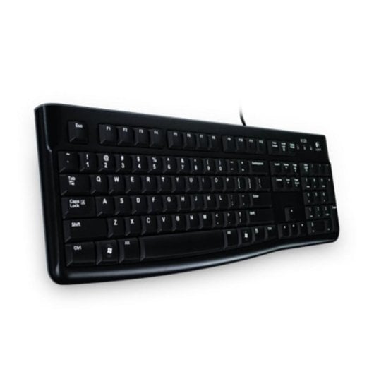 Tastiera a membrana Logitech K120 Layout CH Silenziosa Resistente Nero