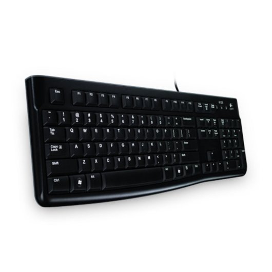 Tastiera a membrana Logitech K120 Layout CH Silenziosa Resistente Nero