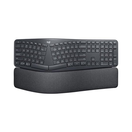 Teclado semi-mecânico Logitech ERGO K860 Layout Nórdico com apoio ergonómico