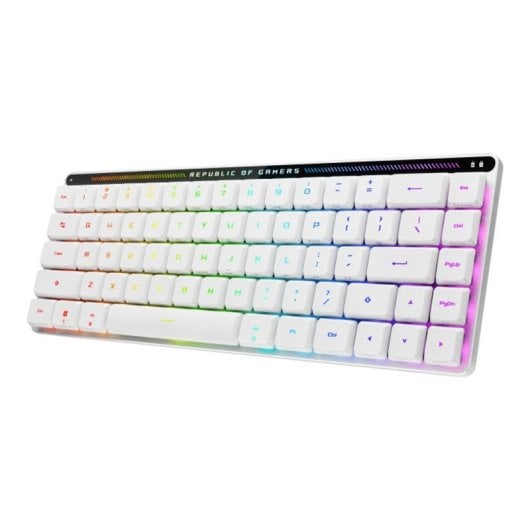 Tastatur mechanisch ASUS ROG Falchion RX Low Profile QWERTZ Weiß RGB