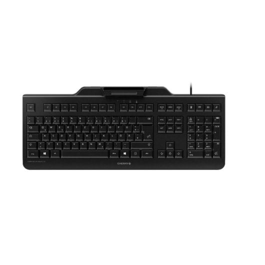 Mechanische Tastatur CHERRY SECURE BOARD 1.0 QWERTY Nordic mit Smartcard- und NFC-Leser