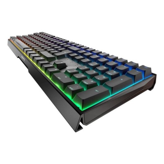 Tastatur mechanisch CHERRY MX 3.0S RGB QWERTZ Deutsch RGB-Beleuchtung Schwarz