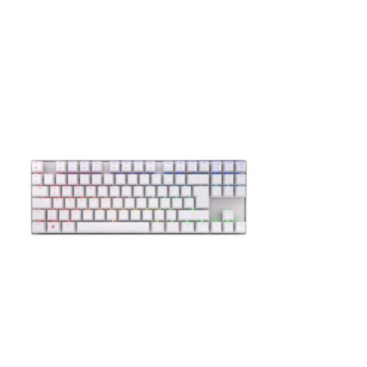 Teclado mecânico CHERRY MX 8.2 TKL Wireless Layout DE RGB branco