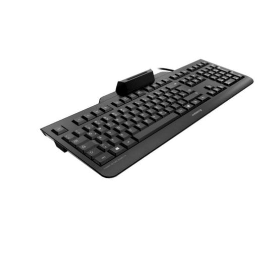 Tastatur mechanisch CHERRY SECURE BOARD 1.0 Layout DE QWERTZ Schwarz USB