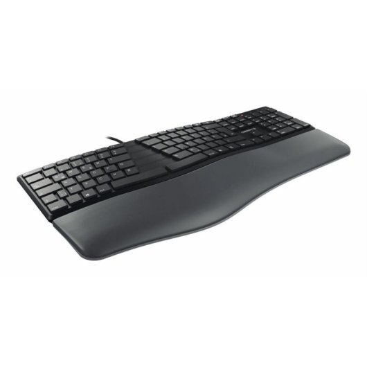 Tastatur ergonomisch CHERRY KC 4500 ERGO AZERTY Belgisch Handballenauflage USB