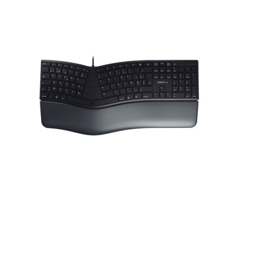 Tastatur ergonomisch CHERRY KC 4500 ERGO AZERTY Belgisch Handballenauflage USB