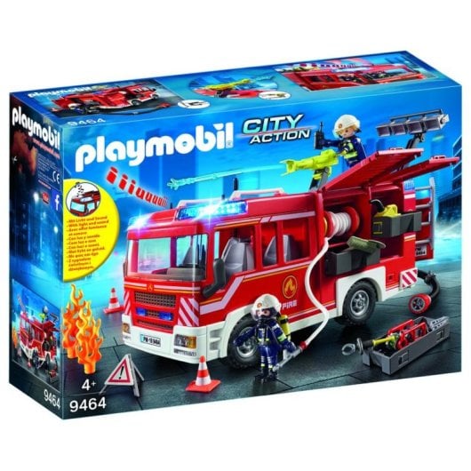 Camião Playmobil 9464 Multicolor Luzes Intermitentes Plástico 4+