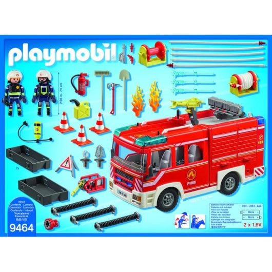 Camião Playmobil 9464 Multicolor Luzes Intermitentes Plástico 4+