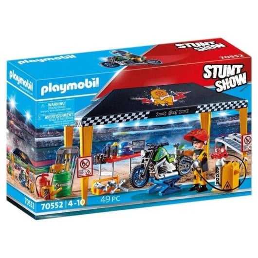 Motocicleta Playmobil 70552 Multicolor con Figura y 49 Piezas