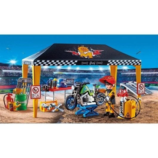 Motocicleta Playmobil 70552 Multicolor con Figura y 49 Piezas
