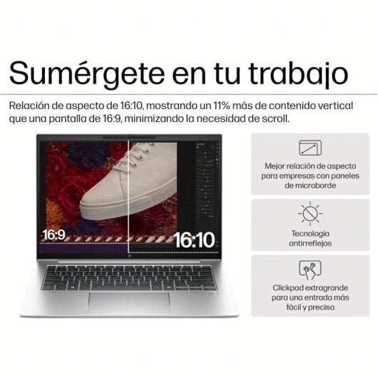 Portátil HP 840 G11 14" Intel Core Ultra 7-155U 16GB 512GB SSD Windows 11
