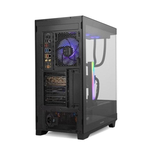 Boîtier NOX Hummer ETHER Noir Verre Trempé Courbé Midi Tower Gaming