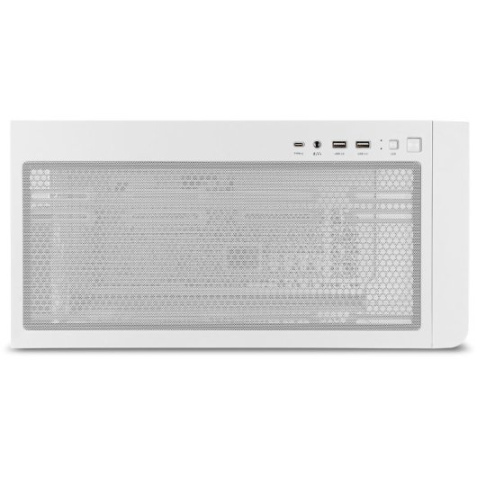 Boîtier PC NOX Hummer ETHER Midi Tower Blanc Verre Trempé USB-C