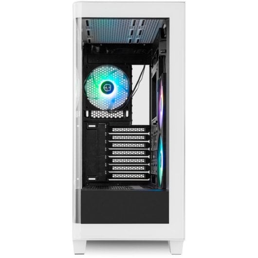 Boîtier NOX Hummer ETHER Midi Tower Verre Trempé Noir Blanc USB-C