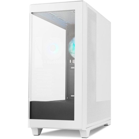Boîtier NOX Hummer ETHER Midi Tower Verre Trempé Noir Blanc USB-C