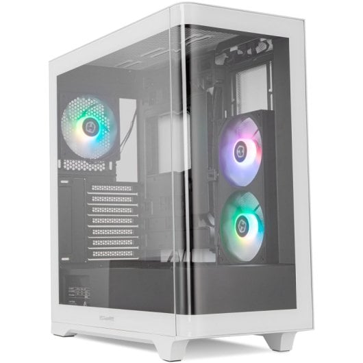 Boîtier NOX Hummer ETHER Midi Tower Verre Trempé Noir Blanc USB-C