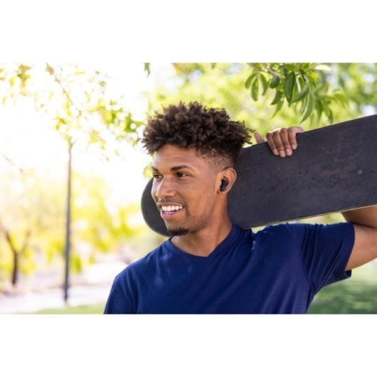 Auricolari JVC HA-A7T2 wireless Bluetooth per chiamate e musica, IPX4 Nero